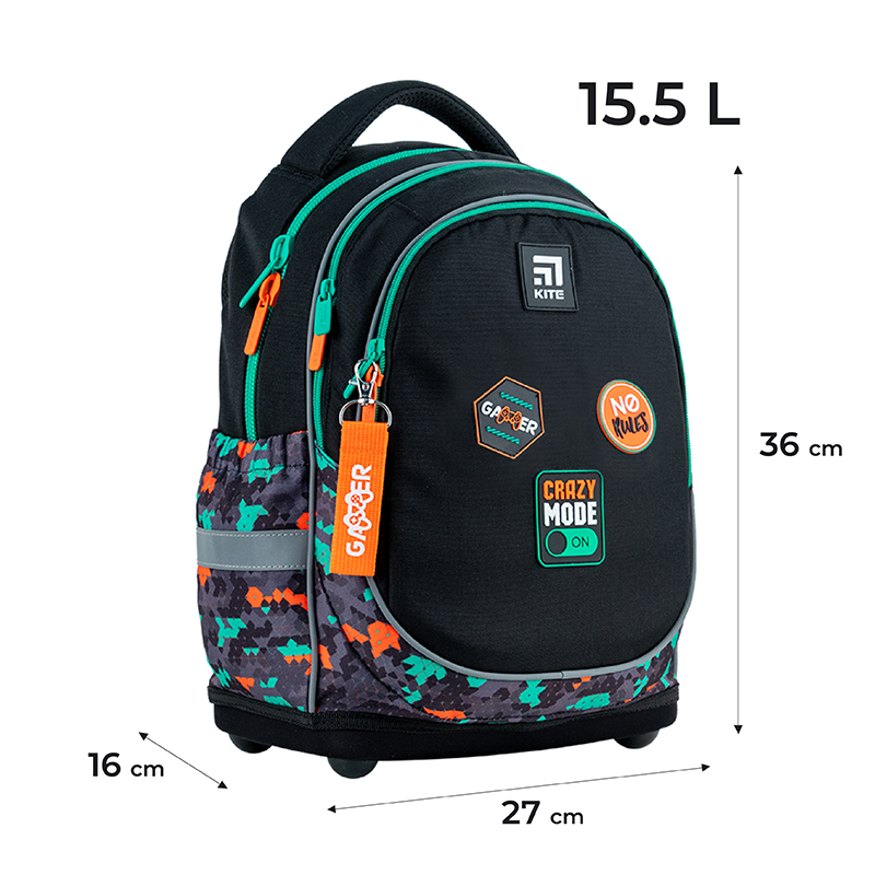 Backpack Kite Education Crazy Mode K24-724S-4