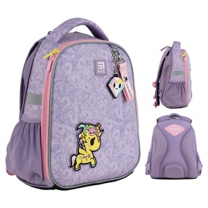 Hard-shaped school backpack Kite Education Tokidoki TK24-555S
