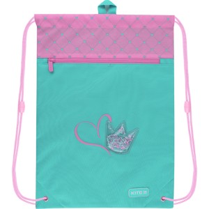Shoe bag with pocket Kite Education Charming Crown K22-601M-15