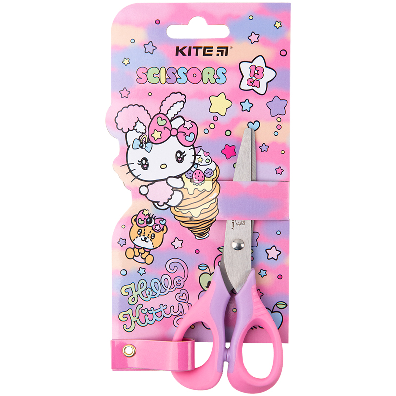 Kinderschere mit Gummieinsatz Kite Hello Kitty HK23-016, 13 сm