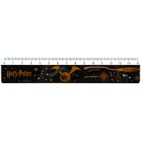 Ruler plastic Kite Harry Potter HP23-090, 15 cm