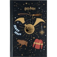 Notebook Kite Harry Potter HP23-199-1, hard cover, А6, 80 sheets, squared