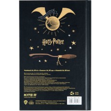 Notebook Kite Harry Potter HP23-199-1, hard cover, А6, 80 sheets, squared 2