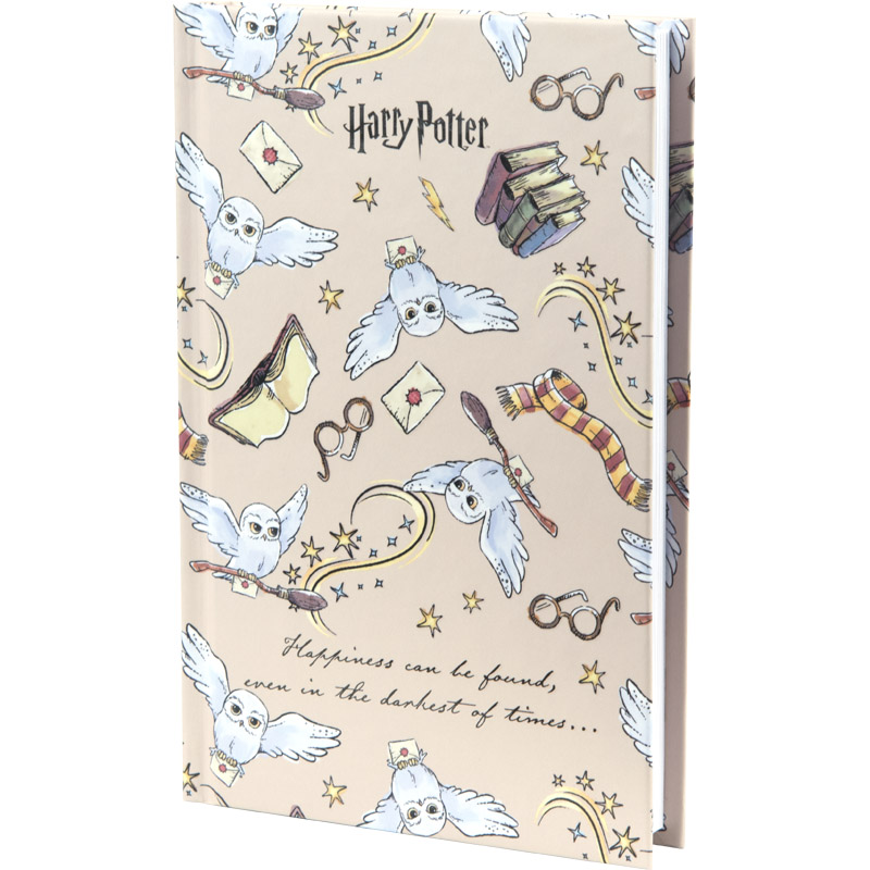 Notizblock Kite Harry Potter HP23-199-2, fester Einband, А6, 80 Blätter, kariert