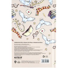 Notizblock Kite Harry Potter HP23-199-2, fester Einband, А6, 80 Blätter, kariert 2