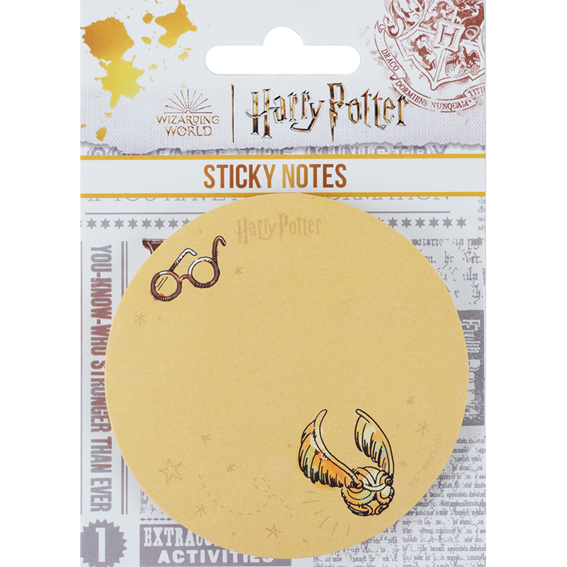 Sticky notes Kite Harry Potter HP23-298-2, 70х70 mm, 50 sheets