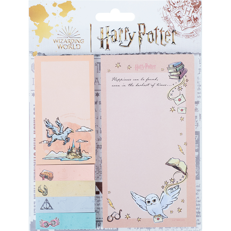 Papierblock mit Klebeschicht Kite Harry Potter HP23-299, Set