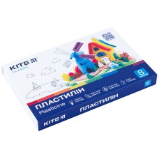 Plasticine Kite Classic K-082, 8 colors, 160 g 1
