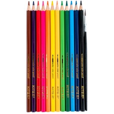 Aquarelle watercolor pencils Kite Classic K-1049, 12 pcs. 2