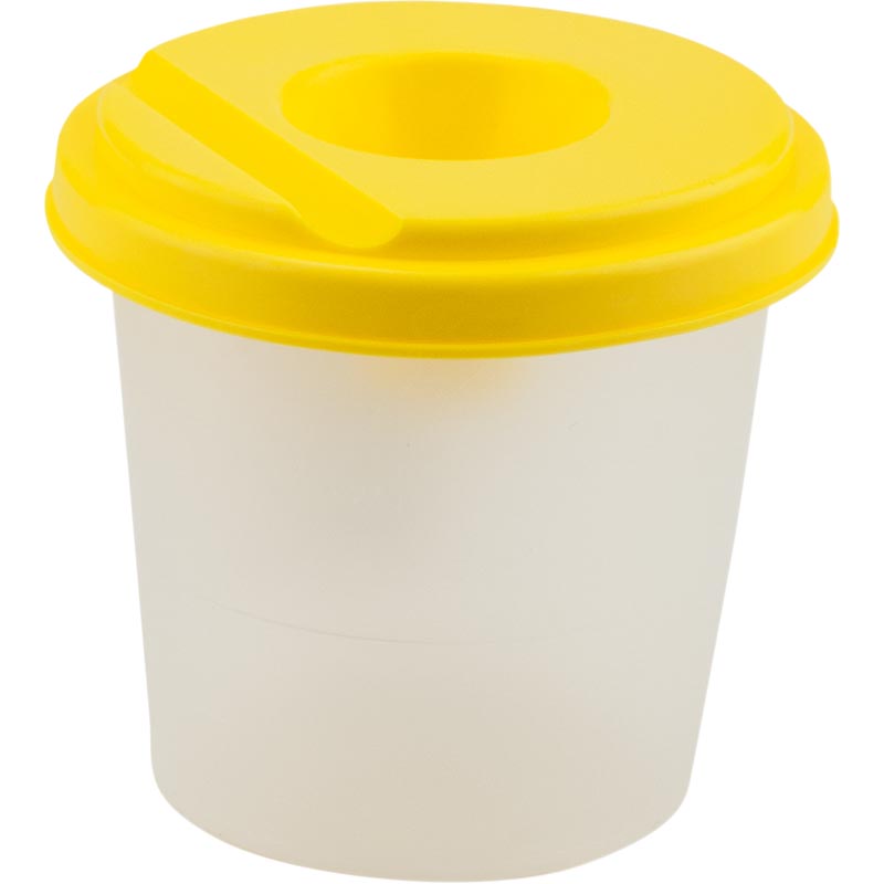 Spill-proof paint cup Kite K17-1141-08, yellow