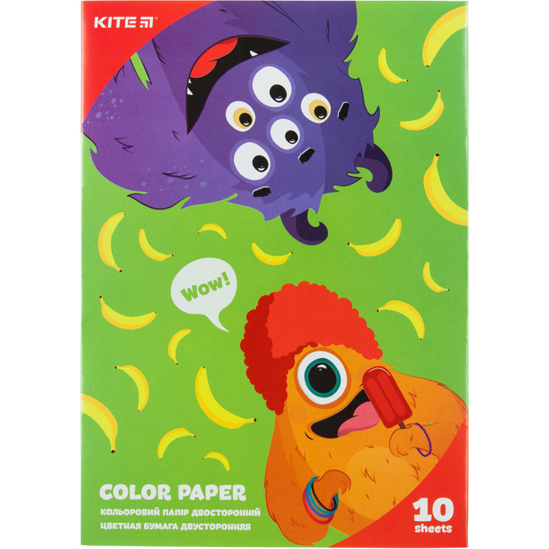 Бумага цветная двусторонняя Kite Jolliers K20-293