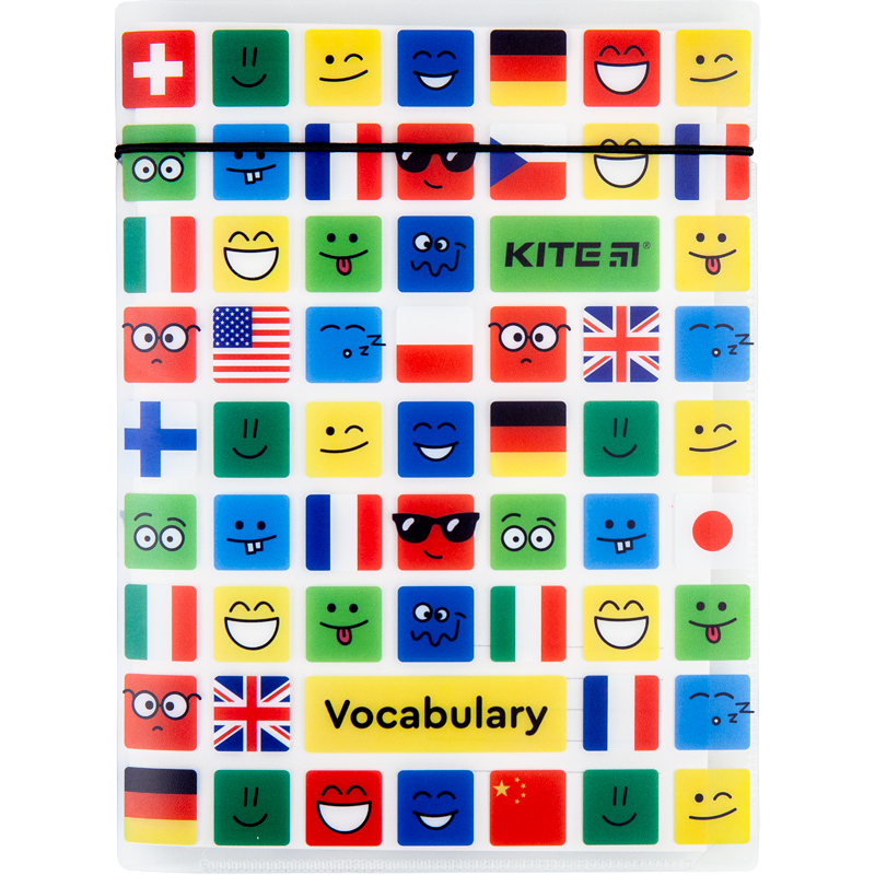 Vocabulary Kite K20-356-1, PP-cover, A5, 2*24 sheets, 1