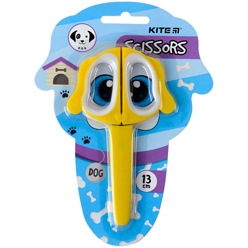 Scissors for children Kite Puppy K21-017-04, 13 cm