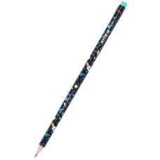 Graphite pencil with eraser Kite Space K21-056-1 1