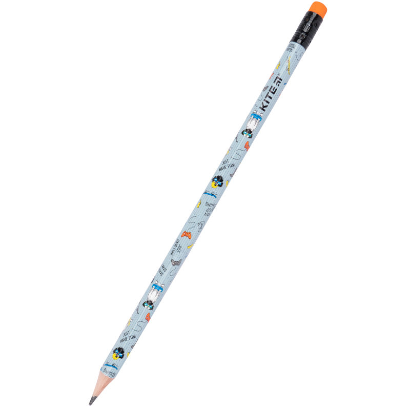 Graphite pencil with eraser Kite Rolling K21-056-2