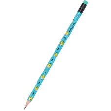 Graphite pencil with eraser Kite Bananas K21-056-4 1