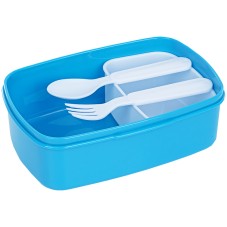 Lunchbox with fork and spoon Kite Smile K21-163-3, 750 ml