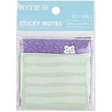 Sticky notes Kite Cat K21-298-3, 70х70 mm, 50 sheets 1