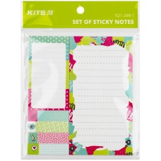 Sticky notes Kite Color K21-299-1, set 1