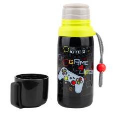 Thermos Kite Game 4 Life K21-301-01, 350 ml, black