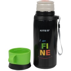 Thermosflasche Kite Fine K21-305-01, 350 ml, schwarz  1