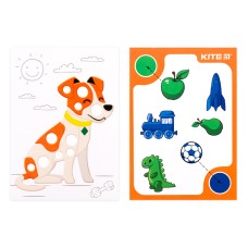 Kids play set Kite "Mold and develop" Kite K21-326-02, 6 colors + 5 cards 7