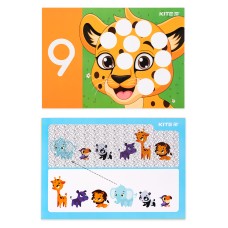 Kids play set Kite "Mold and develop" Kite K21-327-01, 3 colors + 10 cards + modeling tool 13
