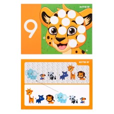 Kids play set Kite "Mold and develop" Kite K21-327-02, 3 colors + 10 cards + modeling tool 13