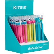 Ballpoint pen Kite Cats life K21-353, blue 1