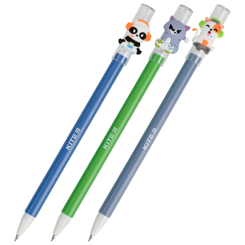 Ballpoint pen Kite Game K21-354, blue