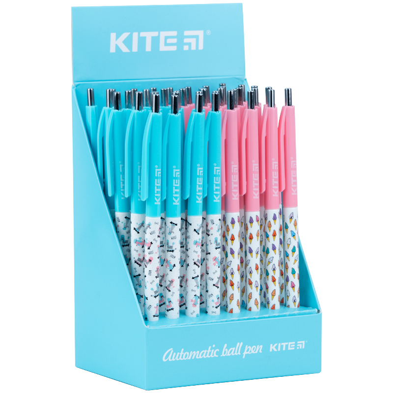 Automatischer Kugelschreiber Kite Cute K21-361-1, blau