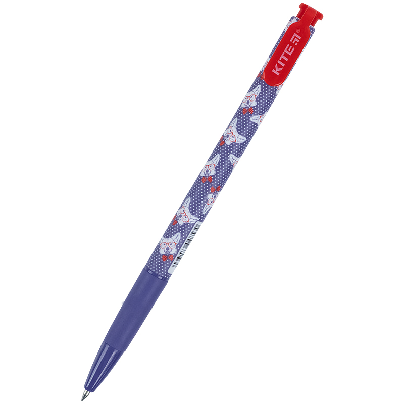 Ballpoint pen Kite Сorgi K21-363-01, retractable, blue