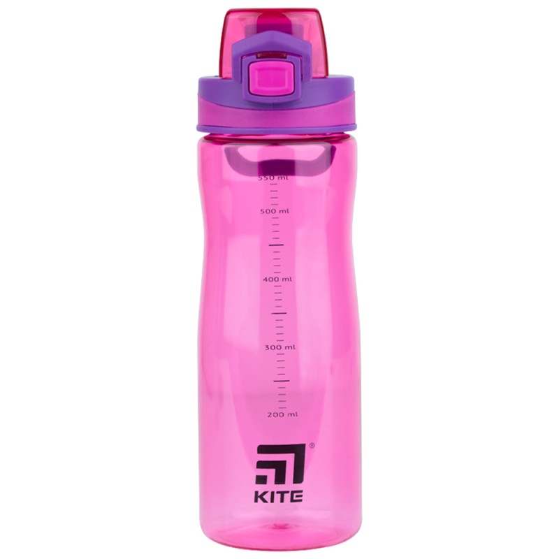 Water bottle Kite K21-395-05, 650 ml, pink