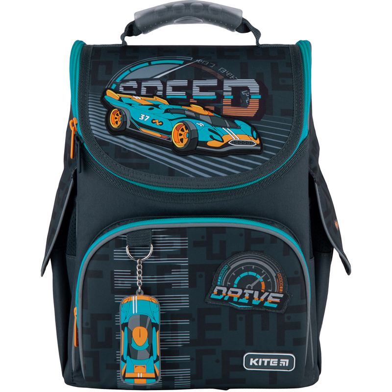 Hard-shaped school backpack Kite Education Speed K21-501S-1