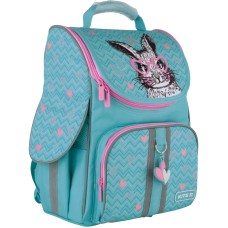 Hard-shaped school backpack Kite Education Cute Bunny K21-501S-4 1