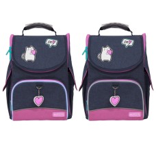 Hard-shaped school backpack Kite Education Insta-cat K21-501S-5 (LED) 12