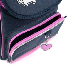 Hard-shaped school backpack Kite Education Insta-cat K21-501S-5 (LED) 7