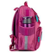 Hard-shaped school backpack Kite Education Meow K21-501S-6 (LED) 5
