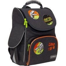 Hard-shaped school backpack Kite Education Roar K21-501S-7 (LED)