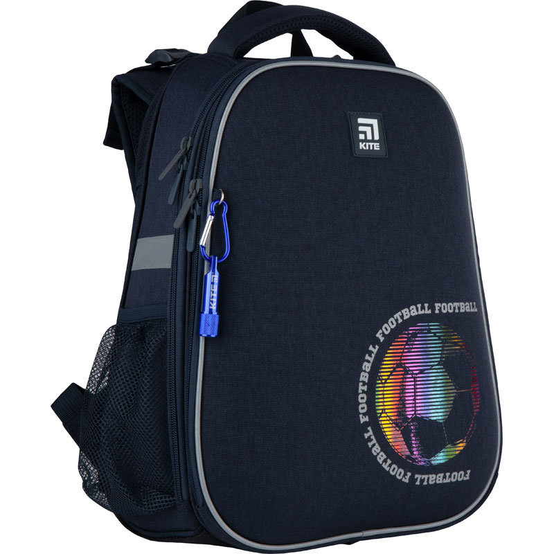 Hard-shaped school backpack Kite Education Football K21-531M-6