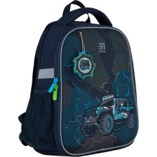 Hard-shaped school backpack Kite Education Cross-country K21-555S-1