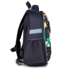 Hard-shaped school backpack Kite Education Motorbike K21-555S-2 4