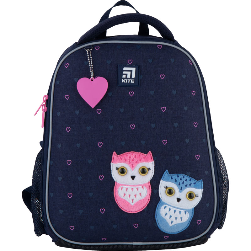 Rahmenrucksack für Schule Kite Education Lovely owls K21-555S-4