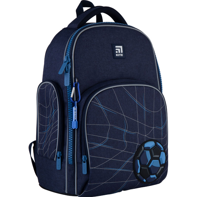 Backpack Kite Education Football pitch K21-706M-3