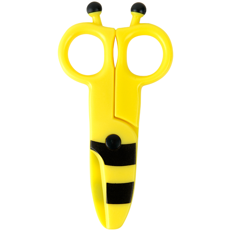 Kinder-Sicherheitsschere aus Kunststoff Kite Bee K22-008-01, 12 cm