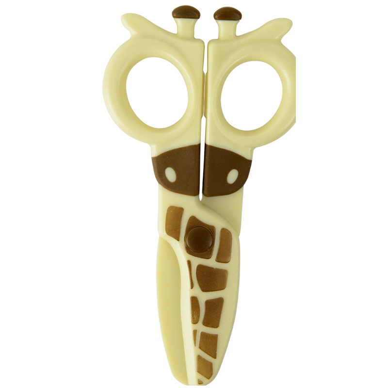 Safe scissors for children Kite Giraffe K22-008-03, 12 cm