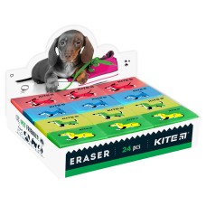 Colored eraser Kite Dogs K22-026, assorted 1