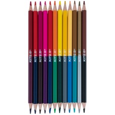 Double-sided colored pencils Kite Dogs K22-054-1, 12 pcs. / 24 colors 3