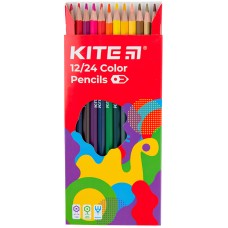 Color pencils double-sided Kite Fantasy K22-054-2, 12 pcs. 2