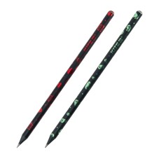 Graphite pencil with crystal, black body Kite Fruit K22-059-2
